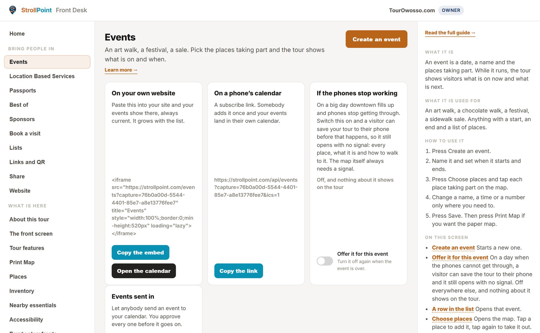 Events